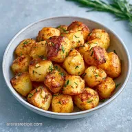 10 Minute Garlic Potatoes for 6 Servings