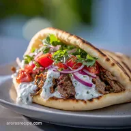 Greek Gyro Recipe: Savory Meat for 8