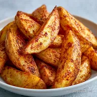Baked Potato Wedges for 4 Servings