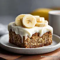 Banana Bars with Cream Cheese Frosting Ready in 45 Minutes