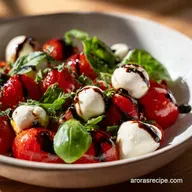 Caprese Salad Skewers Appetizer: 25 Min