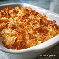 Chicken Chip Bake with Rice for 6 Servings