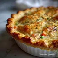 Chicken Pot Pie Crust - Crispy Baked Double Crust