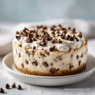Chocolate Chip Cheesecake Dip in 10 Minutes