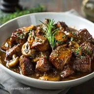 Ultimate Chop Steak Recipe Tender Cubes in Rich Mushroom Gravy