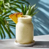 Delicious Coconut Water Smoothie With Pineapple To Cool You Off