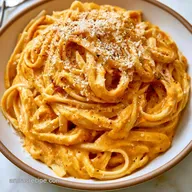 Pumpkin Alfredo in 20 Minutes