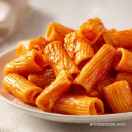 Creamy Tomato Rigatoni Pasta: 25 Min