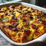 Simple Crescent Roll Breakfast Casserole: Oven-Only