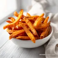 Sweet Potato Fries: Crispy Homemade Fries for 4 Servings