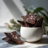 Must Try Recipe for Easy 3 Ingredient Dark Chocolate Quinoa Crisps