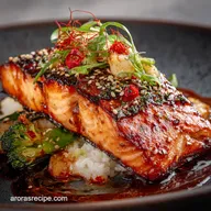 Miso Seafood Dinner: Umami Bomb Glazed Salmon Recipe