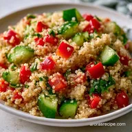 Easy Quinoa Salad Meal Prep for 8