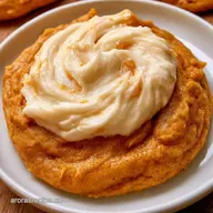 Frosted Pumpkin Sugar Cookies: Baked