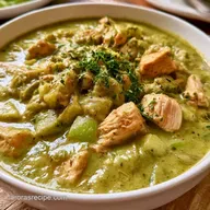 New Mexico Green Chile Chicken Stew with Potatoes
