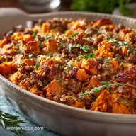 Ground Turkey Sweet Potato Casserole: Easy, Healthy Comfort Bake