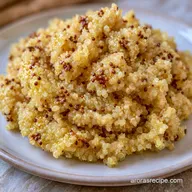 Quinoa Upma for 2 Servings: Fluffy