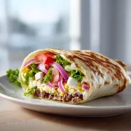 Breakfast Burrito Recipe with Sausage and Eggs in 35 Minutes