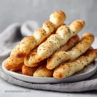 Homemade Breadsticks: Soft and Airy with Garlic for 16 Servings