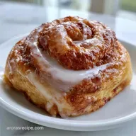 Cinnamon Roll with Greek Yogurt