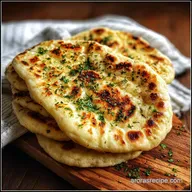 Homemade Naan Bread in 1 Hour 30 Minutes