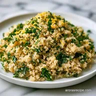 Lemon Zaatar Quinoa in 25 Minutes