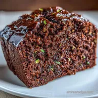Moist Chocolate Zucchini Bread: Velvety