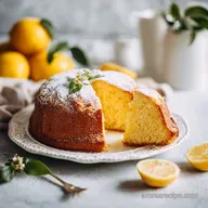 A Lemon Cake To Die For: Moist Loaf Recipe for 12 Servings