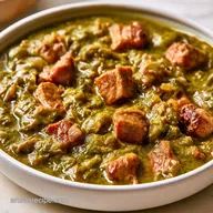 New Mexico Green Chili Stew with Pork Shoulder