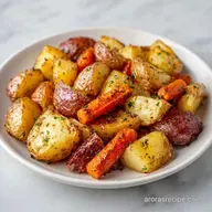 Oven Roasted Red Potatoes with Carrots