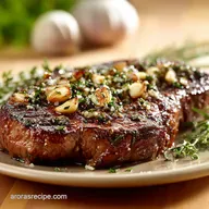 Top Sirloin Steak: Pan-Seared with Garlic-Thyme Baste