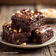 Peanut Butter Chocolate Brownies for 16 Servings