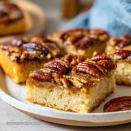 Pecan Pie Bars: Buttery and Caramelized