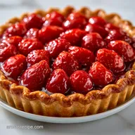 Old Fashioned Piccadilly Strawberry Pie: Shatter Crisp