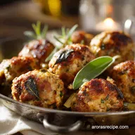 Stuffing Balls: Proper Sausage Sage Recipe for a Crisp Finish