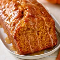 Pumpkin Bread with Maple Glaze: Brown Butter