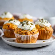 Pumpkin Cream Cheese Muffins Baked in 42 Minutes