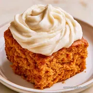 Pumpkin Cream Cheese Poke Cake: Creamy