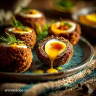 Quail Egg Dishes: Pint-Sized Scotch Eggs with Runny Yolks