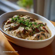 Easy Creamy Mushroom Sauce for Steak Quick Mushroo 15-Minute Recipe