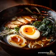 Ramen with Egg The Ultimate Shoyu Broth Jammy Ajitama Recipe