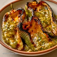 Smoky Roasted Poblano Green Chili