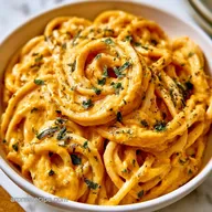 Pumpkin Pasta Sauce with Fresh Sage