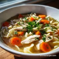 Simple Chicken Noodle Soup Ready in 30 Min: Silky
