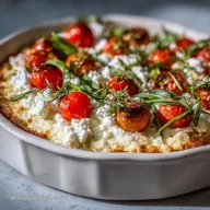 Simple Cottage Cheese Pizza Bowl: Air Fryer Crispy