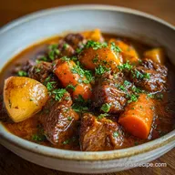 Easy Beef Stew with Carrots & Potatoes