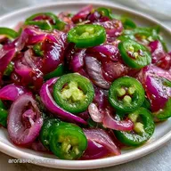 Spicy Pickled Onions in 15 Minutes