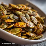 Spicy Pumpkin Seed Recipe with Garlic and Chili Powder: Smoky & Crispy