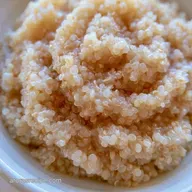 Steamed Covered Pot Quinoa in 27 Minutes