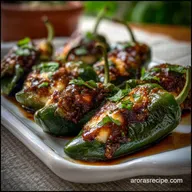 Stuffed Poblano Peppers: Tender & Cheesy with Ground Beef